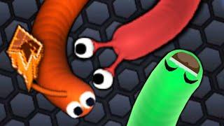 JELLY VS KWEBBELKOP VS SLOGOMAN SKIN! (Slither.io)