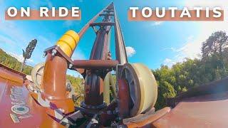 Toutatis auf Fahrt / POV mit Rollback  Parc Astérix