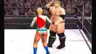 SvR2007 Power Girl vs The Fatman(request)