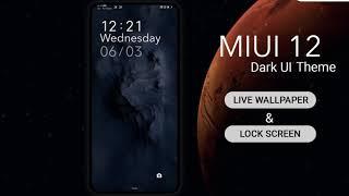 MIUI 12 Dark UI Theme for EMUI 10/9/8/5 [Live Wallpaper][Must Try]