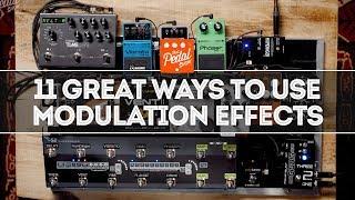 11 Great Ways To Use Modulation Effects For Electric Guitar – That Pedal Show