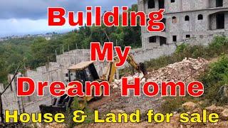 BUILDING MY DREAM HOUSE IN JAMAICA. LAND FOR SALE. HOUSE FOR SALE IN DISCOVERY BAY IN JAMAICA.