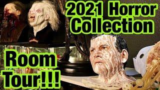 MASSIVE HORROR COLLECTION ROOM TOUR: 50+ Statues, 500+ Figures