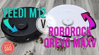 Yeedi M12 Pro+ vs  Roborock Qrevo MaxV  Robot Self-Emptying Vacuum & Mop COMPARISON  Which is BEST
