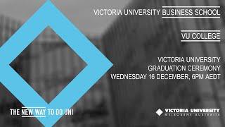 VU Virtual Graduation Ceremony, December 2020 - VU Business School & VU College