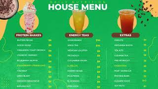 Daily Nutrition House Menu 8