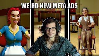 Meta's New Metaverse Ads are VERY Strange... | Horizon Worlds