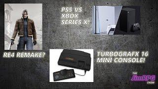 The JimRPG Show Episode 1 - RE4 Remake, PS5 vs Xbox Series X, Turbografx 16 Mini Console