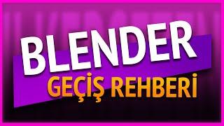 Blender 3.1.2 Geçiş & Başlangıç Rehberi