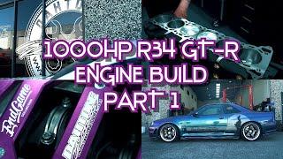 1000hp OEM crank RB26/30 engine build for the End Game Collection R34 GT-R - Part 1