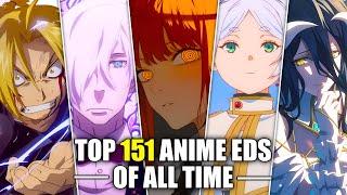 My Top 151 Anime Endings of All Time