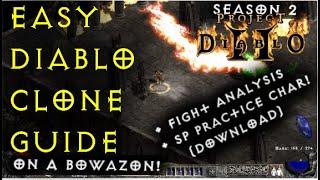 Project Diablo 2 | Guide: Easy Diablo Clone on a BOWAZON - Season 2 Transcendence.