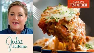 The Best Lasagna You'll Ever Make (Lasagna For Two) | Julia At Home (S3 E3)