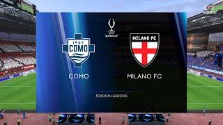 Como vs AC Milan (14/01/2025) Serie A FC 25