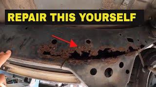 How to easily Repair your 4runners's  rusted Frame yourself