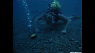 Female diver knocked out by bomb blast! Will she survivve? [HD UPGRADE]