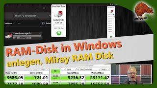 Miray RAM Drive: RAM-Laufwerk in Windows einrichten