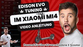 XIAOMI Mi4 Tuning - Ultimatives Edison EVO E Scooter Tuning Set:  aufrüsten wie ein Profi! 