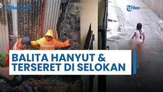 Balita 3,5 Tahun di Surabaya Hanyut Terseret Arus Deras Selokan saat Asyik Main Hujan-hujanan