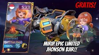 REVIEW SKIN S33 JAWHEAD!! GAK NYANGKA KALI BAKALAN MIRIP EPIC JHONSON