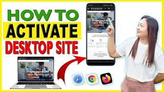 How to Activate Desktop Site on your Phone Browser - TAGALOG TUTORIAL