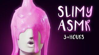 ASMR - Slimy. Sticky. Satisfying! Extremely Tingly Slime Triggers (3+ Hours)