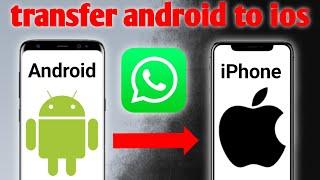 How to Transfer WhatsApp Chats from Android to iPhone 2024 | WhatsApp Andrpid to iPhone