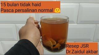 Resep JSR Dr.Zaidul Akbar Minuman untuk Memperlancar haid dengan bahan alami