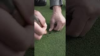 ASMR: Fixing A Ball Mark At Pebble Beach | TaylorMade Golf