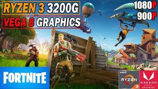 FORTNITE | Ryzen 3 3200G | VEGA 8 Graphics | Gameplay Test (2025)