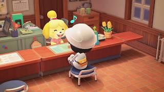 Isabelle sings Naruto Opening (Silhouette) | Animal Crossing: New Horizon