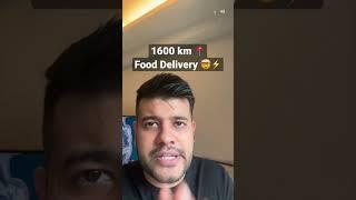 Zomato Did 1,600Km Delivery For Me  #shorts