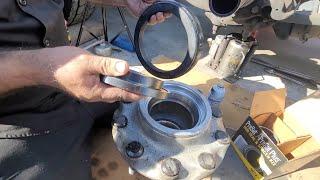 HOW TO INSTALL CONMET PRESET PLUS  WHEEL OIL SEAL  STEP BY STEP /FREIGHLINER CASCADIA KENWORTH VOLVO