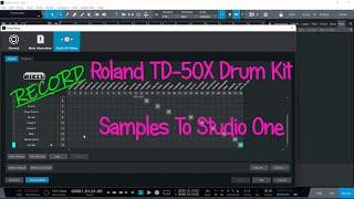 How To Record Roland TD-50X Sounds To Your DAW as No VST exists