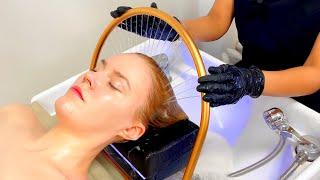 ASMR Head Spa in London (Unintentional ASMR, real person ASMR)