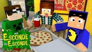 Minecraft: PIZZARIA TAZERCRAFT! (Esconde-Esconde)