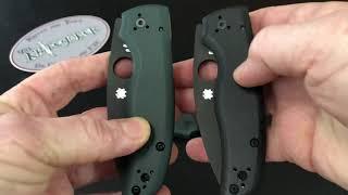 Spyderco TKJ Exclusive Shaman Forest Green G-10 DLC CRUWEAR