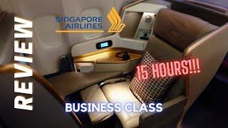 LONG-HAUL Singapore Airlines Business Class! Singapore to San Francisco: TRIP REPORT & FLIGHT REVIEW