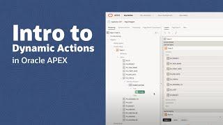 Intro to Dynamic Actions in Oracle APEX