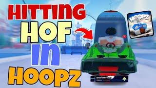 FIRST YOUTUBER TO HIT HOF IN HOOPZ NEW UPDATE! (Roblox Basketball )