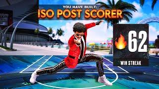 I Created the MOST OP ISO POST SCORER BUILD on NBA 2K24