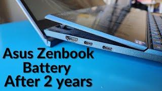 Battery life of Asus Zenbook Duo (UX482) after 2 years