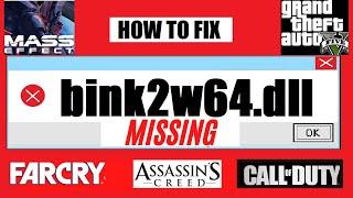 How To Fix bink2w64.dll is Missing from your computer ErrorGTA V Call of Duty Windows 10 32/64 bit