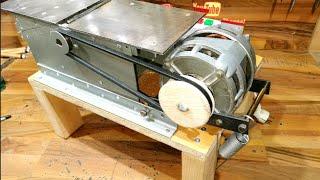 Amazing DIY Idea Using Old Washing Machine Motor