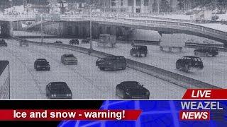 Winter Car Crashes - GTA snow - bad drivers!