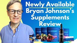 Newly Available Bryan Johnson's Supplements Review