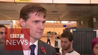 Ambassador 'heckled' at Sharm airport- BBC News