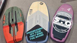 Progressing off Your Beginner Wing Foil Board | KT Ginxu, Fanatic Sky, Cabrinha Code, North Seek.