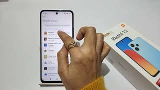How to fix notifications problem in redmi 12 | redmi 12 5G me notifications band kaise kare