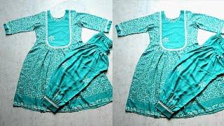 DIY: girls Naira style kurti cutting and stitching ||WATCH NOW ||#ashusewingarts